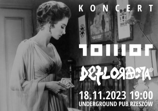 Koncert TOWOT + DEFLORACJA - Underground Pub - Rzeszów 18.11.2023